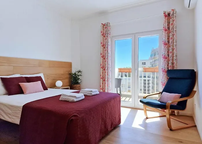 Centro De - Vista Rio Rooftop Appartement Portimão